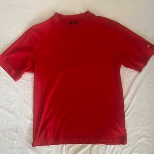 Vintage 2000's Nike Collarless Polo Shirt